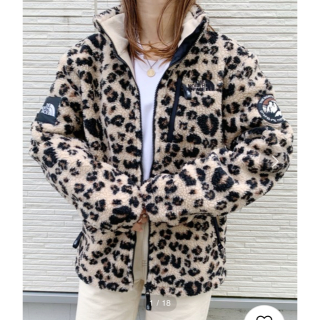 THE NORTH FACE(ザノースフェイス)のTHE NORTH FACEレオパードボアジャケット メンズのジャケット/アウター(マウンテンパーカー)の商品写真