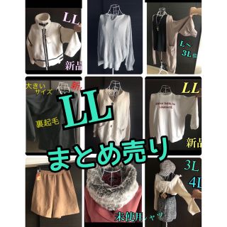 LLサイズ位　9点★お得！まとめ売り　大きいサイズ(ニット/セーター)