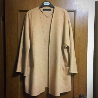 ザラ(ZARA)の新品 未使用 ZARA ニットコート(ニットコート)