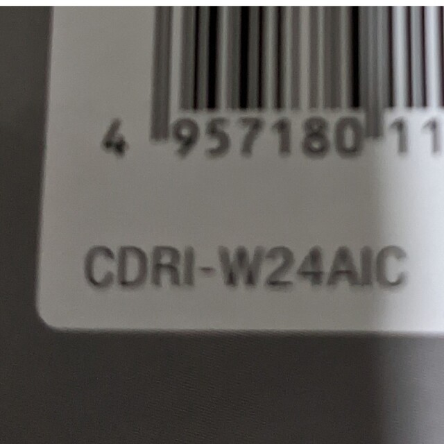 I.O DATA CDレコ CDRI-W24AIC スマホ ダイレクト録音