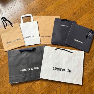 コムサイズム(COMME CA ISM)のCOMME CA DU MODE ISM FILLE 紙袋 ショップ袋 7枚(ショップ袋)