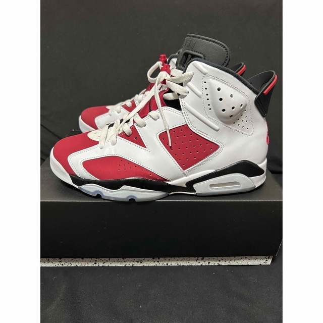 NIKE jordan 6 CARMINE 極美品 28.0