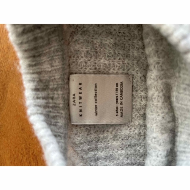 ZARA(ザラ)のZARA ニット　110 キッズ/ベビー/マタニティのキッズ服女の子用(90cm~)(ニット)の商品写真