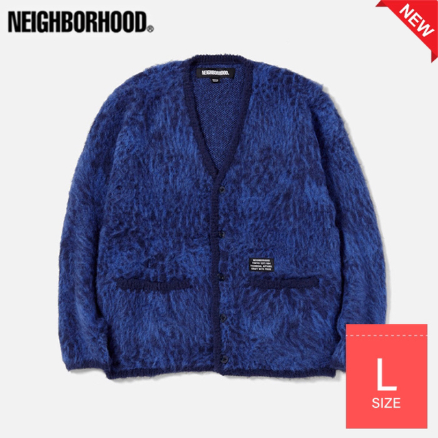 22AW NEIGHBORHOOD MOHAIR CARDIGAN . AN