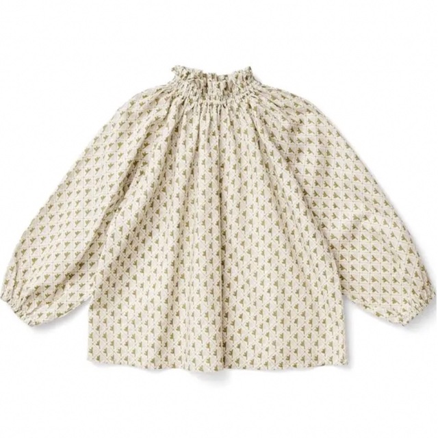 SOOR PLOOM(ソーアプルーム)の【yuu様専用】SOOR PLOOM  Blouse Leaf Print キッズ/ベビー/マタニティのキッズ服女の子用(90cm~)(ブラウス)の商品写真