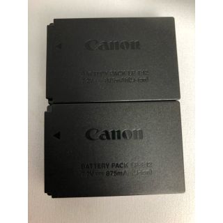 キヤノン(Canon)のLP-E12 キヤノン Canon  2個 純正品 中古美品(バッテリー/充電器)