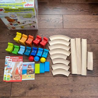 ハーバー(HABA)のドイツ　HABA社　ベビークーゲルバーン　木のおもちゃ(知育玩具)