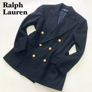 ラルフローレン(Ralph Lauren)の美品✨ラルフローレン　ブレザー　金ボタン　紺ブレ　テーラードジャケット　ウール(テーラードジャケット)