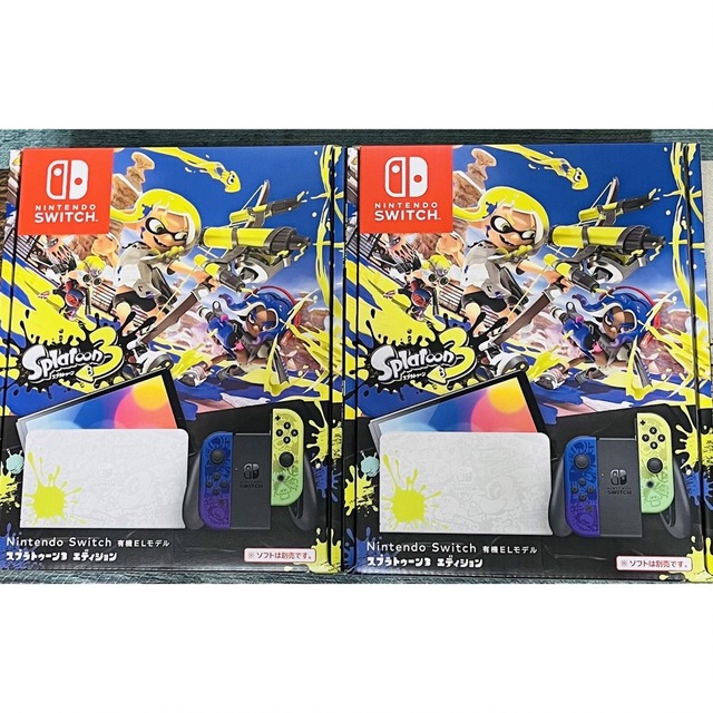 Nintendo Switch 有機EL4台スプラトゥーン3エディション 2台