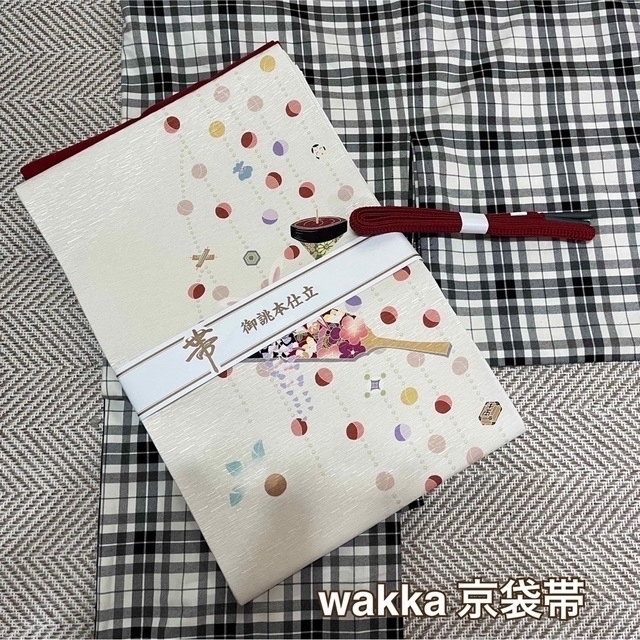 美品 帯 月泥棒 wakka WA・KKA 着物 袋帯 兎 | daspi.ro