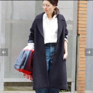 ジャーナルスタンダード(JOURNAL STANDARD)のVICTORIAN LAMBS WOOL シャルム オーバーサイズコート(チェスターコート)