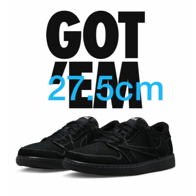 売れ筋新商品 NIKE - Travis Scott × Nike Air Jordan 1 Low OG