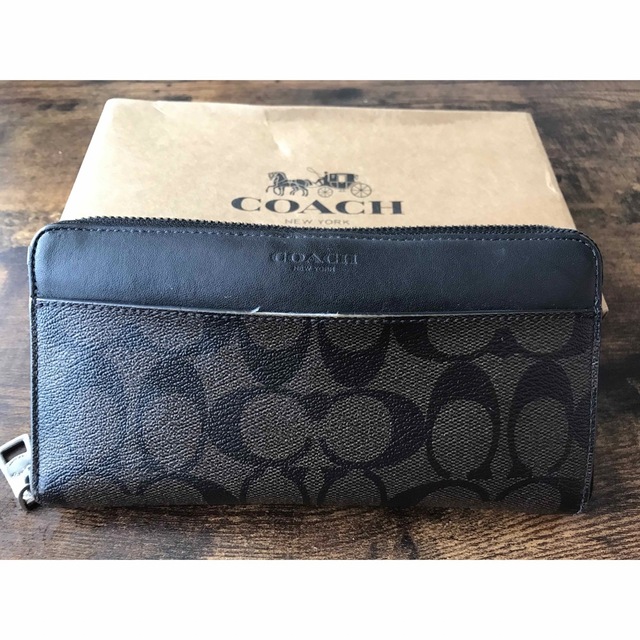 COACH(コーチ)のCOACH メンズ財布 メンズのファッション小物(長財布)の商品写真