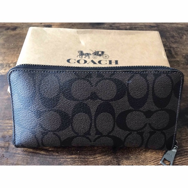 COACH(コーチ)のCOACH メンズ財布 メンズのファッション小物(長財布)の商品写真