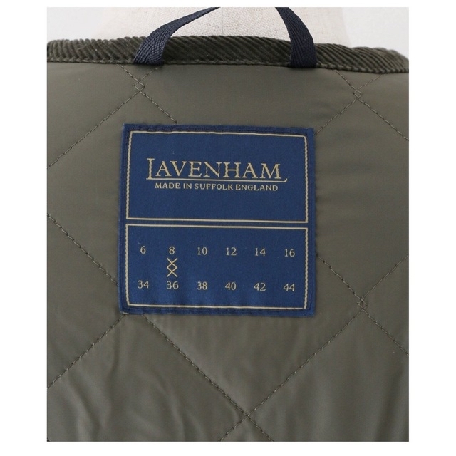 LAVENHAM(ラベンハム)のラベンハム シェルパロングコート  レディースのジャケット/アウター(ロングコート)の商品写真