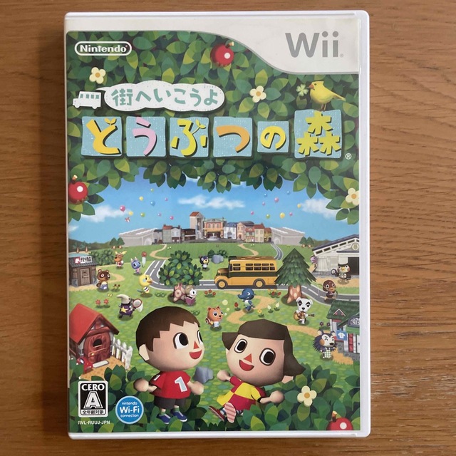 Wii(ウィー)の街へいこうよ　どうぶつの森　Wii  エンタメ/ホビーのゲームソフト/ゲーム機本体(家庭用ゲームソフト)の商品写真