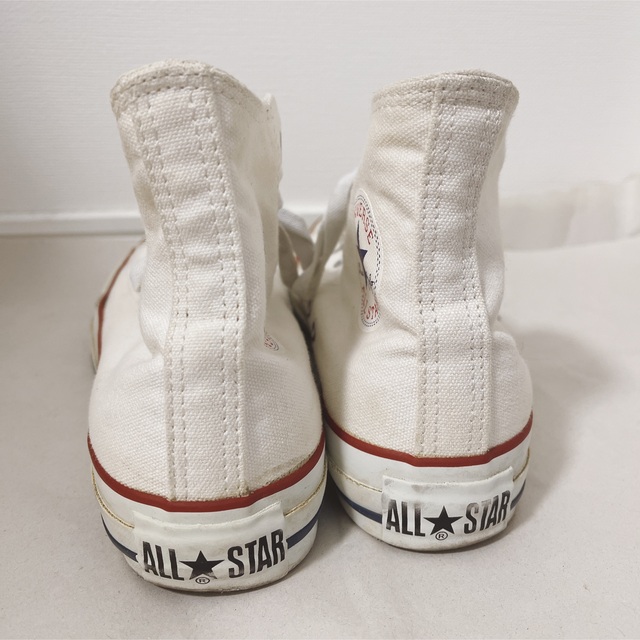 ALL STAR（CONVERSE）(オールスター)のコンバース オールスター ハイ ナチュラル ホワイト レディースの靴/シューズ(スニーカー)の商品写真