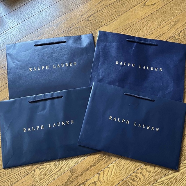 RALPH LAUREN ラルフローレン 紙袋 ショップ袋 ショッパー 4枚 - バッグ