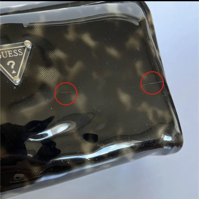 GUESS ゲス ポーチ バニティ 化粧 メイクポーチ バッグ 美品