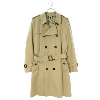 バーバリー(BURBERRY)のバーバリー KENSINGTON /ケンジントン 裏地ノヴァチェックベルト付きトレンチコート メンズ 52(その他)