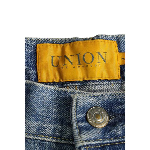 ユニオン CRASHED DENIM JEAN クラッシュダメージ加工eデニムパンツ