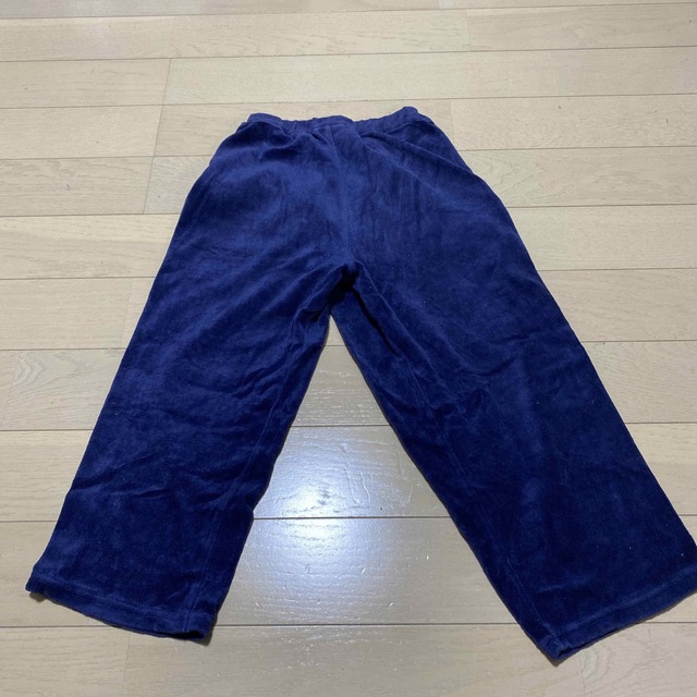 UNITED ARROWS green label relaxing(ユナイテッドアローズグリーンレーベルリラクシング)の【USED美品】ベロアパンツ　ネイビー　135cm キッズ/ベビー/マタニティのキッズ服女の子用(90cm~)(パンツ/スパッツ)の商品写真