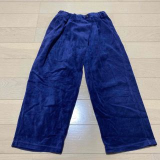 ユナイテッドアローズグリーンレーベルリラクシング(UNITED ARROWS green label relaxing)の【USED美品】ベロアパンツ　ネイビー　135cm(パンツ/スパッツ)