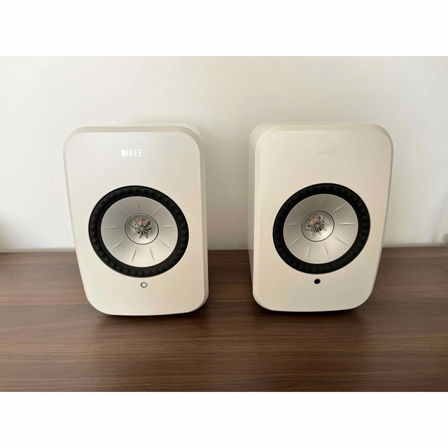 KEF LSX ホワイト スマホ/家電/カメラのオーディオ機器(スピーカー)の商品写真