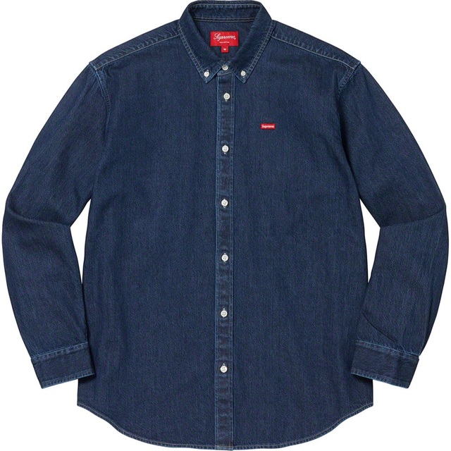 L デニム Supreme Small Box Logo Shirt 新品