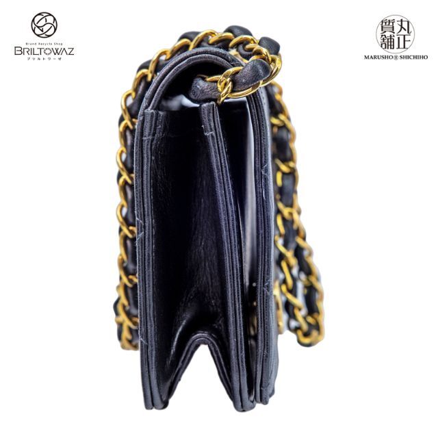品質は非常に良い CHANEL - シャネル ミニマトラッセ フルフラップ