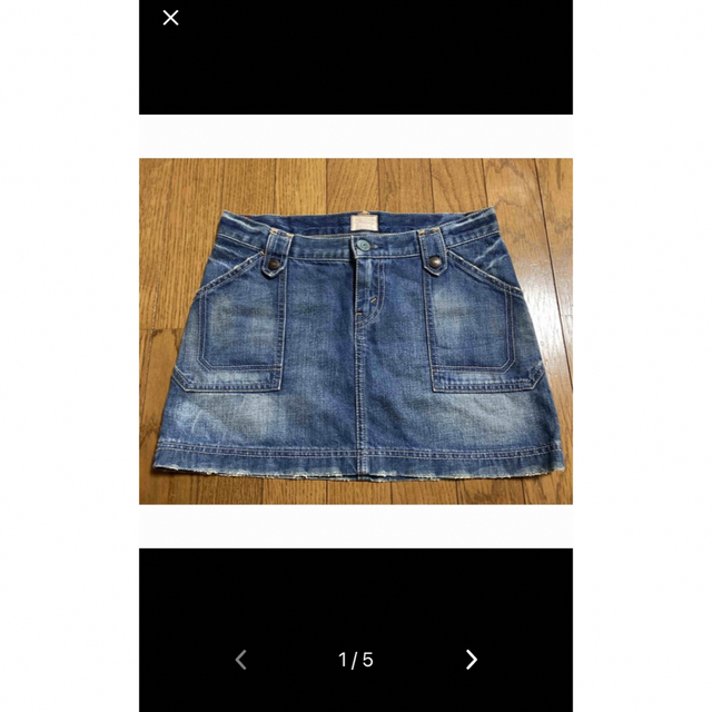 GAP(ギャップ)のデニムミニスカート　GAP レディース　&リーバイス　デニム　ミニスカート  レディースのスカート(ミニスカート)の商品写真