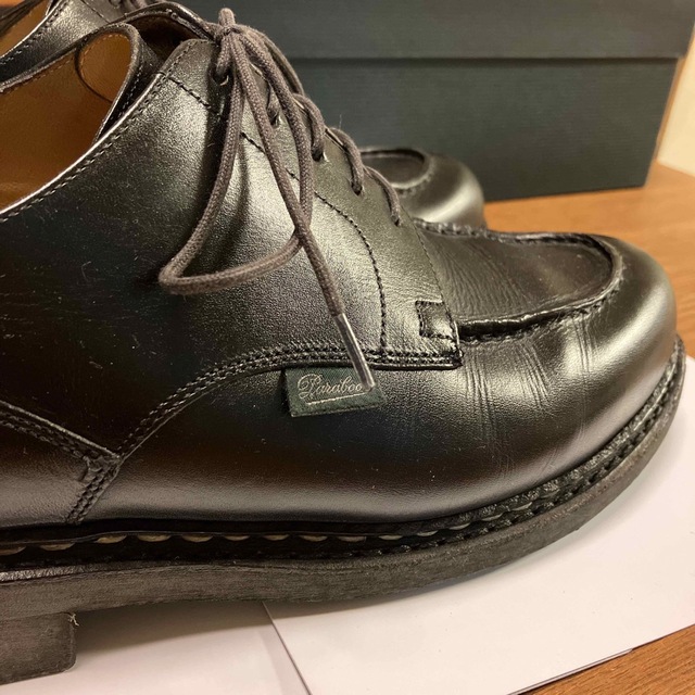 Paraboot - パラブーツ シャンボード 黒 7 箱付きの通販 by aki's shop
