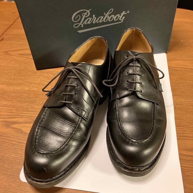 Paraboot - パラブーツ シャンボード 黒 7 箱付きの通販 by aki's shop