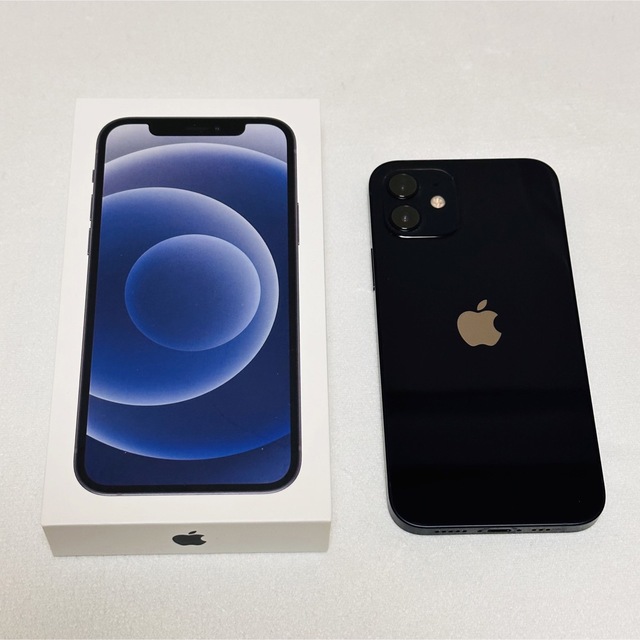 本店は iPhone ブラックSIMフリー 128GB iPhone12本体 ...