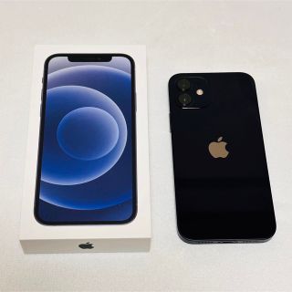 アイフォーン(iPhone)のiPhone12本体 128GB ブラックSIMフリー(スマートフォン本体)