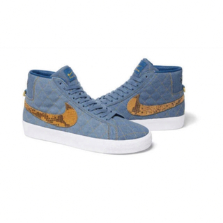 シュプリーム(Supreme)のk様専用Nike SB blazer mid blue and black(スニーカー)