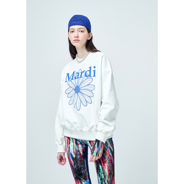 マルディメクルディ Mardi Mercredi(white vividblue