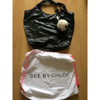 シーバイクロエ(SEE BY CHLOE)のSEE BY CHLOE＊ひつじチャームSET＊新品タグつきバッグ(トートバッグ)