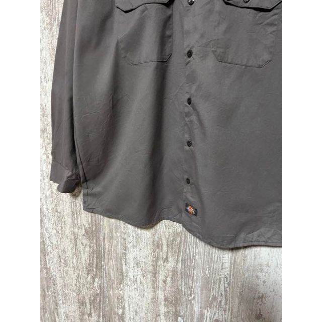 Dickies(ディッキーズ)のディッキーズ　Dickies ワークシャツ　長袖シャツ　古着　使い勝手○ メンズのトップス(シャツ)の商品写真