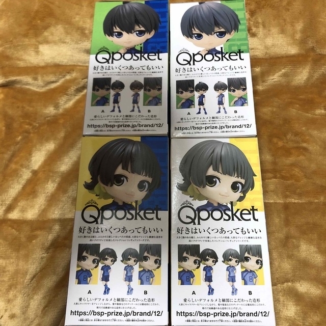 BANPRESTO(バンプレスト)の【nico様専用】Qposket 蜂楽廻 潔世一 A,Bカラーセット エンタメ/ホビーのフィギュア(アニメ/ゲーム)の商品写真