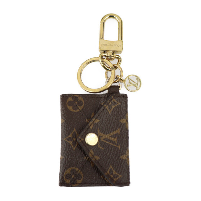 LOUIS VUITTON ルイ ヴィトン  ポルト クレ キリガミ キーホルダー M69003 モノグラムキャンバス   ブラウン ゴールド金具   【本物保証】