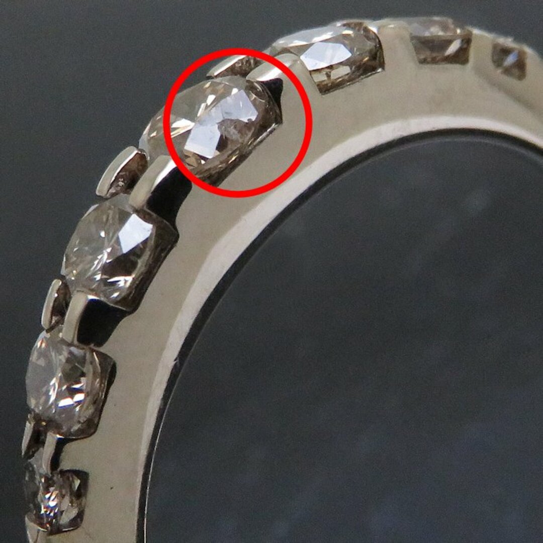 カシケイ Kashikey ネイキッド リング 指輪 11号 ブラウンダイヤモンド0.55ct K18BG ブラウンゴールド/198715【BJ】