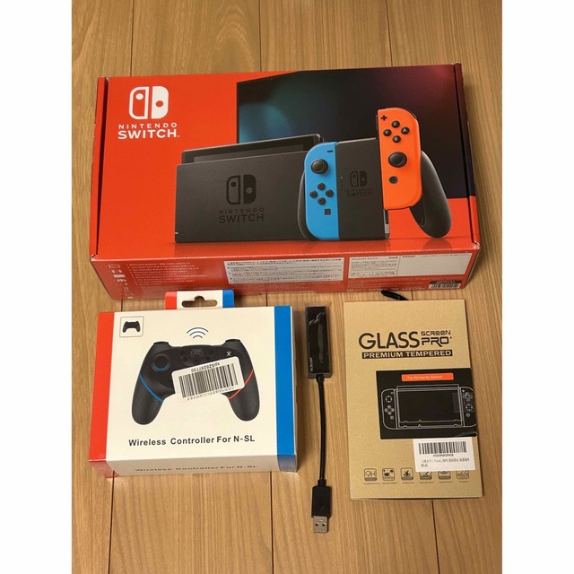 Nintendo Switch本体一式(2019年11月25日購入)アクセサリ付 | www