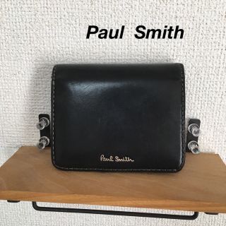 ポールスミス(Paul Smith)のPaul Smith ポールスミス　レザー　折財布　ブラック　ユニセックス(折り財布)