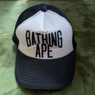 アベイシングエイプ(A BATHING APE)のBAPEメッシュキャップ　NIGO期(キャップ)