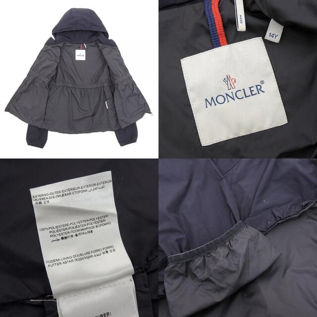 MONCLER(モンクレール)のモンクレール ジャケット 14Y キッズ/ベビー/マタニティのキッズ服女の子用(90cm~)(ジャケット/上着)の商品写真