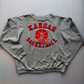 ラッセルアスレティック(Russell Athletic)の80年代 KANSAS BASKETBALLスウェット トレーナーVintage(スウェット)