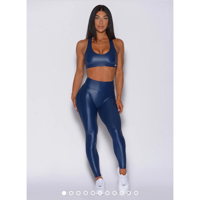 ボムシェル　GLOSS LEGGINGS  ネイビー　新品未使用　S