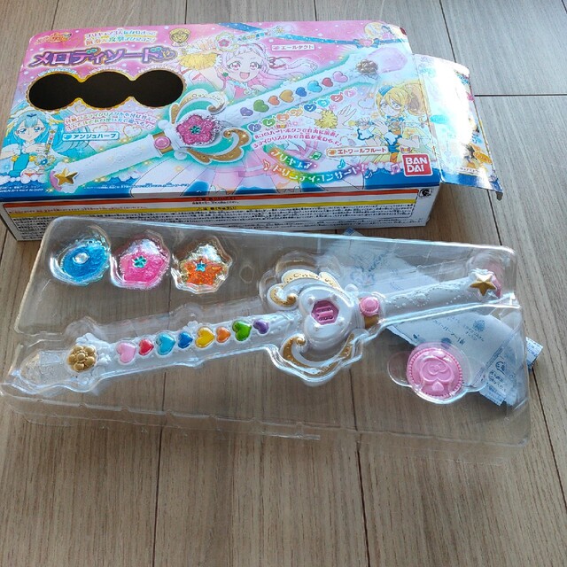 BANDAI(バンダイ)のプリキュア メロディソード キッズ/ベビー/マタニティのおもちゃ(楽器のおもちゃ)の商品写真