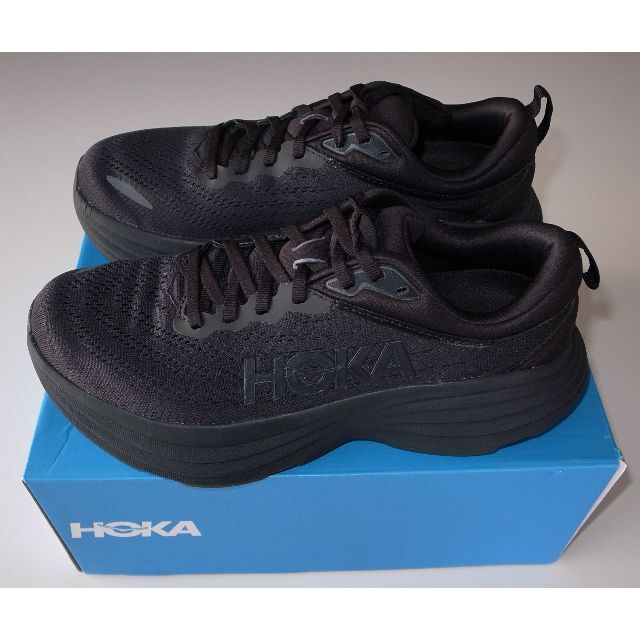HOKA ONE ONE BONDI8 black スニーカー 25.5cm HOKA ONE ONE BONDI8 black スニーカー 25.5cm